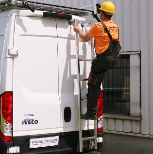 Heckleiter für Transporter